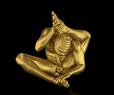 Ouroboros,+2018,+resin,+gold+leaf.jpg
