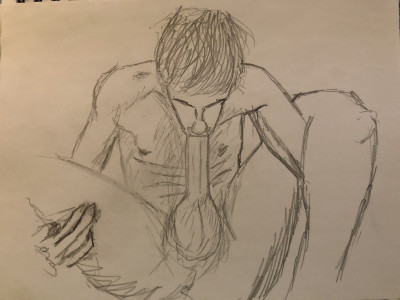 Boy Leans onto His Dick.jpg